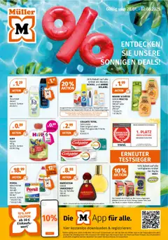 Vorschau von dem Prospekt - Müller Flugblatt gültig ab 28.07.2025