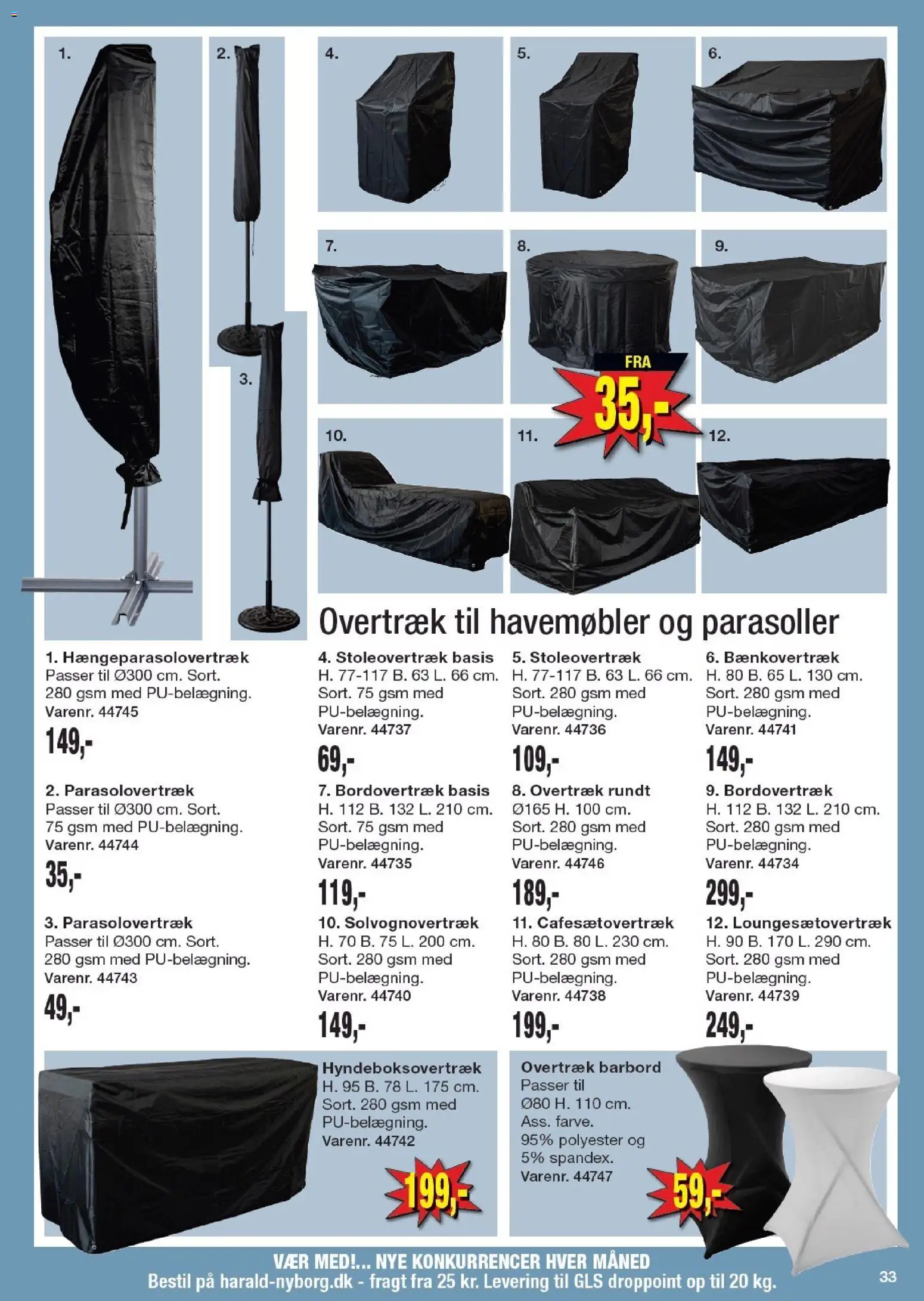 Harald Nyborg - Tilbudsavis tilbudsavis – gyldig fra 19.03.2026 | Side: 37 | Produkter: Havemøbler, Barbord