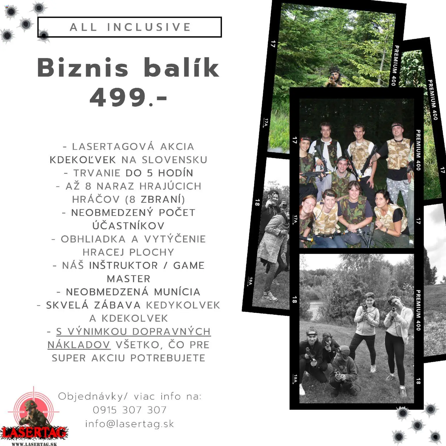 Nové lasertag.sk akcie – leták je platný od 25.11.2025 | Strana: 1