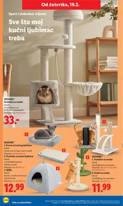 Katalog Lidl - Pregled kataloga iz trgovine Lidl, vrijedi od 16.02.2026 | Stranica: 44 | Proizvodi: Krevet, Jastuk