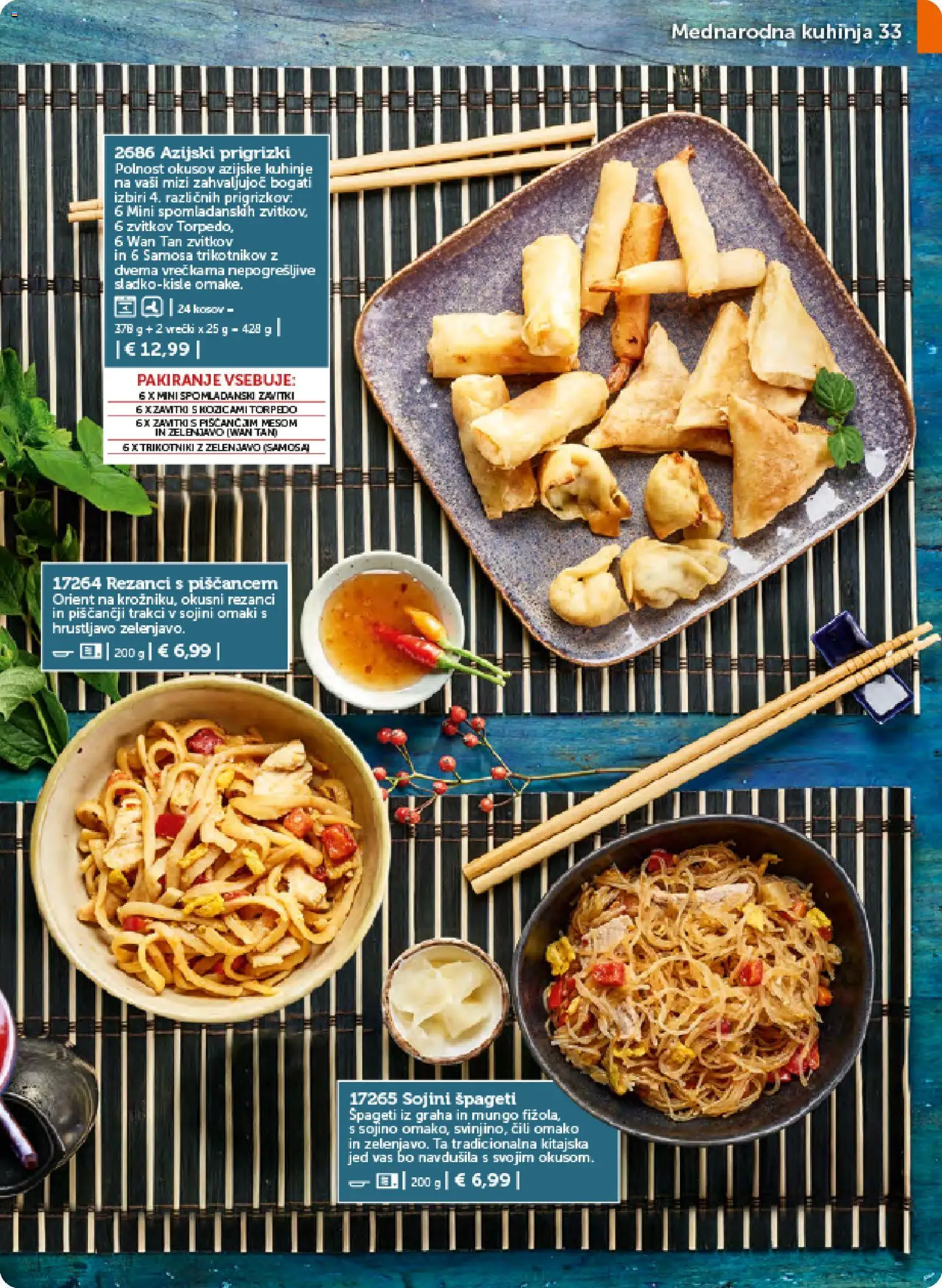 Novi Bofrost katalog ponudbe – veljaven od 01.02.2026 | Stran: 33 | Izdelki: Kuhinja, Prigrizki, Spageti, Cili