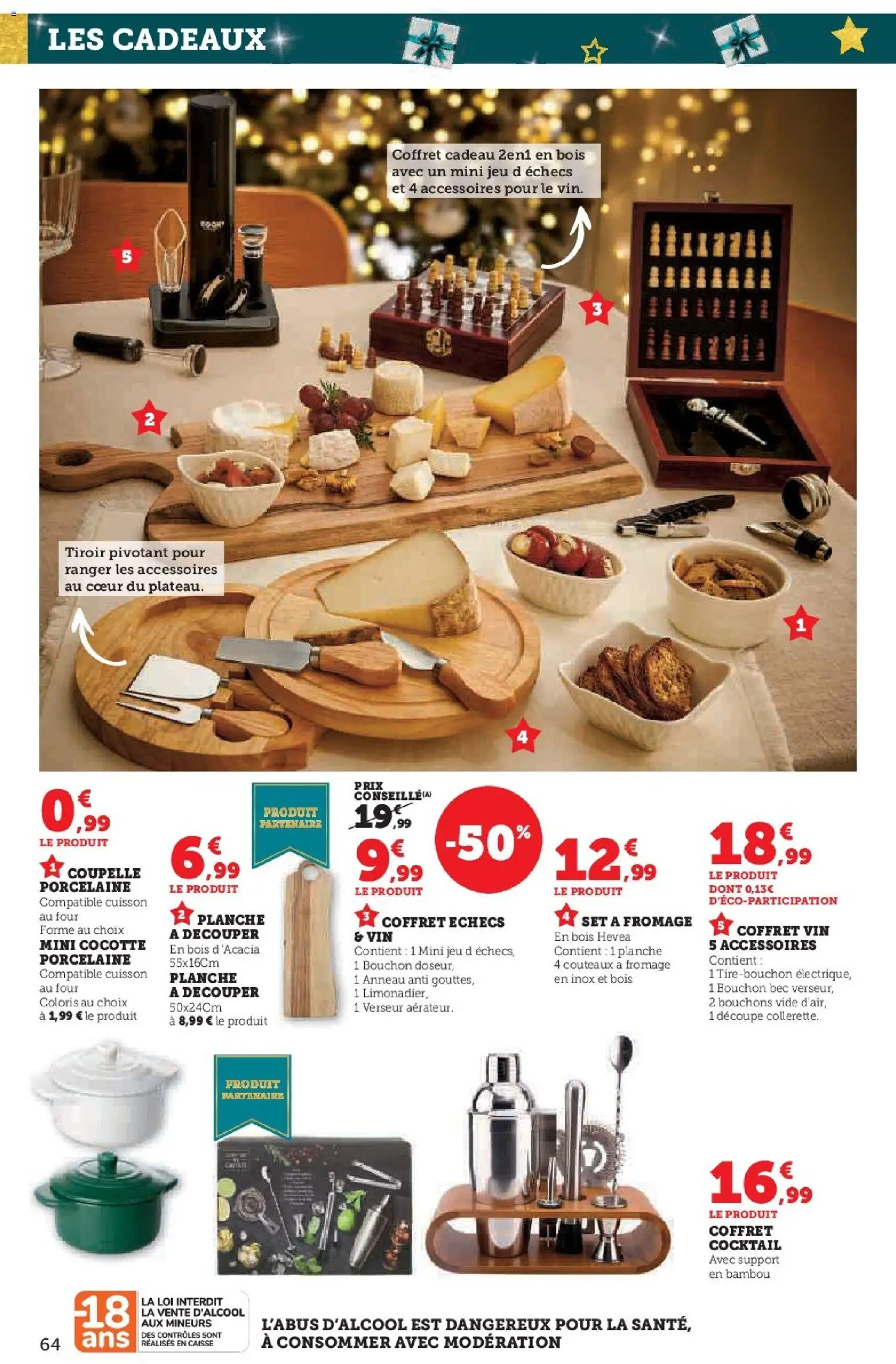 {H1} | Page: 64 | Produits: Four, Porcelaine, Fromage, Vin