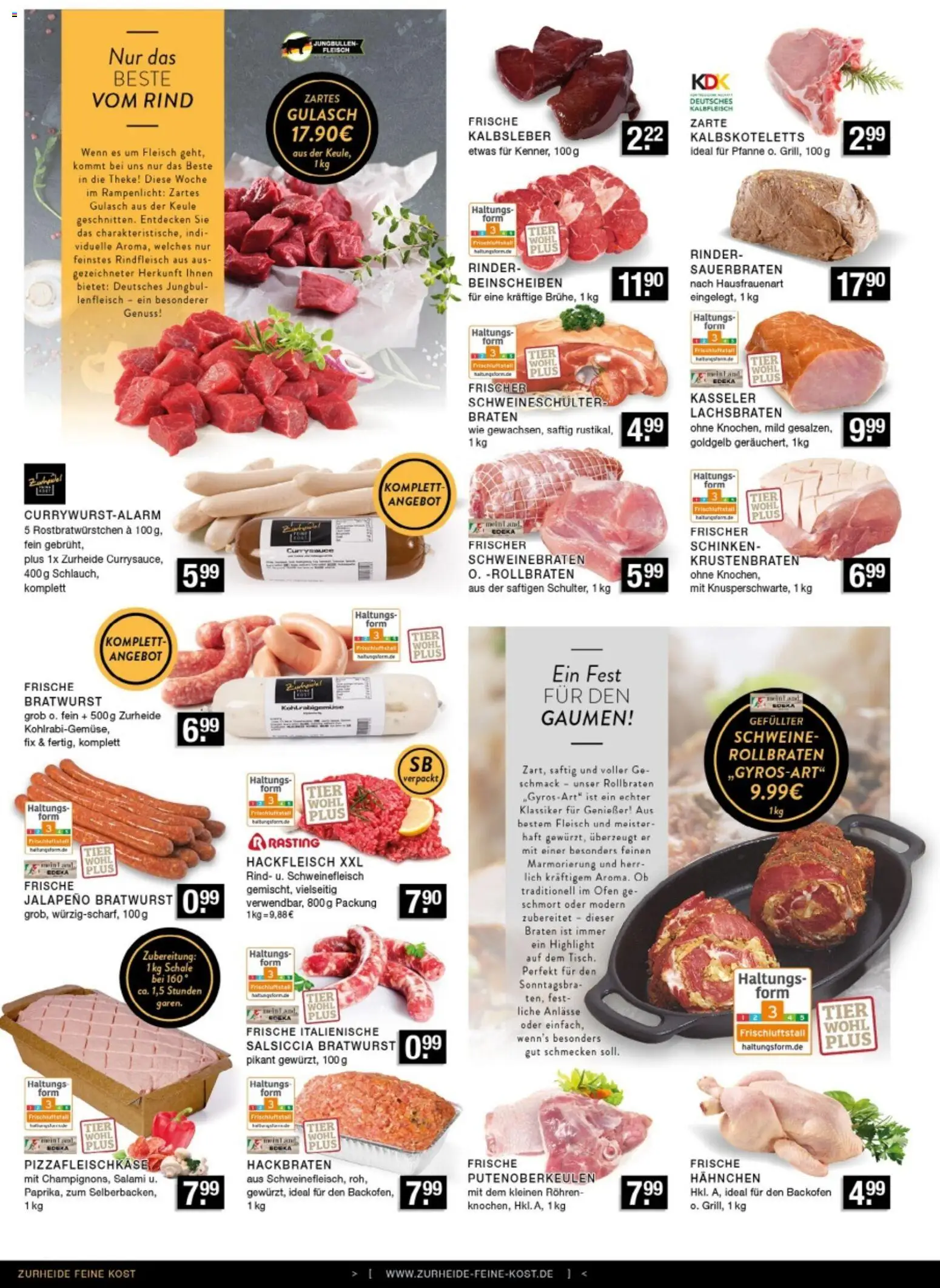 Edeka Zurheide Prospekt 	 – gültig ab 26.01.2026 | Seite: 2 | Produkte: Backofen, Salami, Rindfleisch, Fleisch
