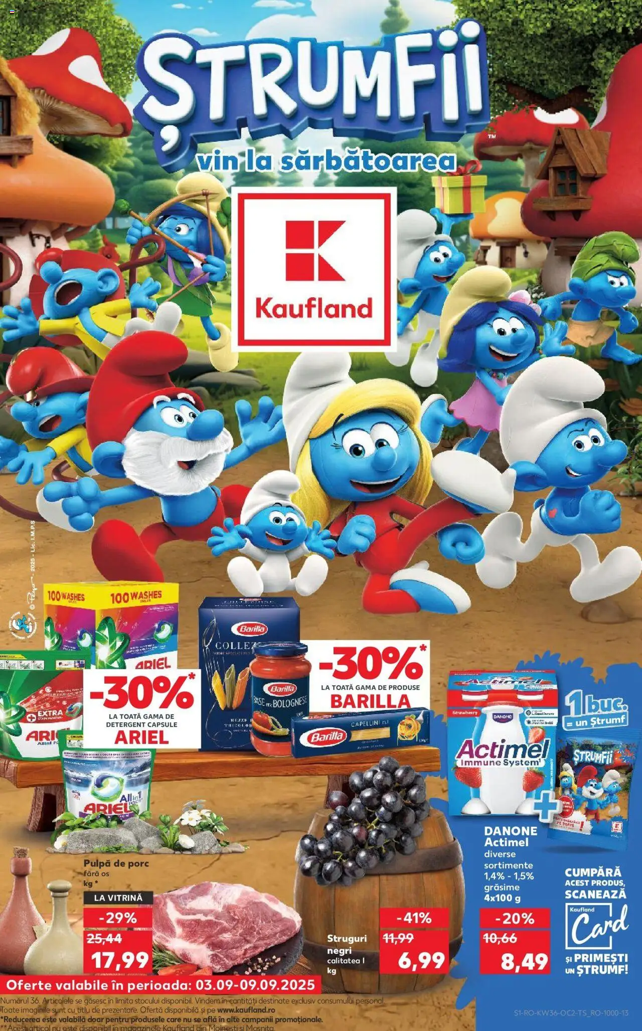 Noul catalog Kaufland – valabil de la 03.09.2025 | Pagină: 1 | Produse: Struguri, Vitrină, Vin, Detergent