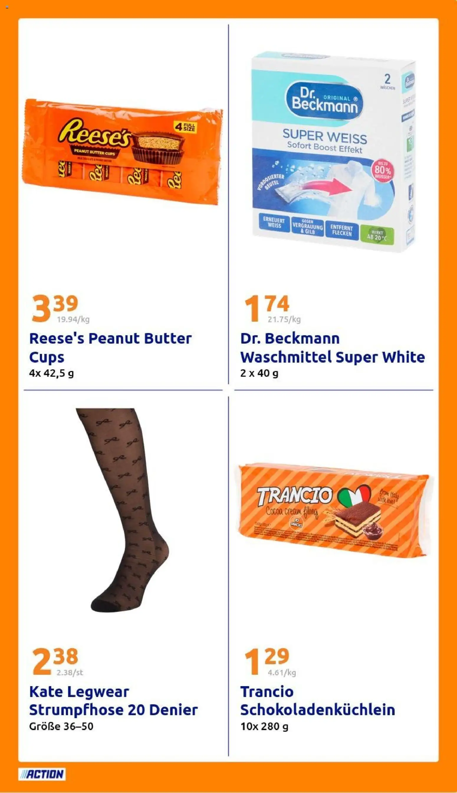 Action Prospekt – gültig ab 05.11.2025 | Seite: 19 | Produkte: Butter, Waschmittel, Strumpfhose