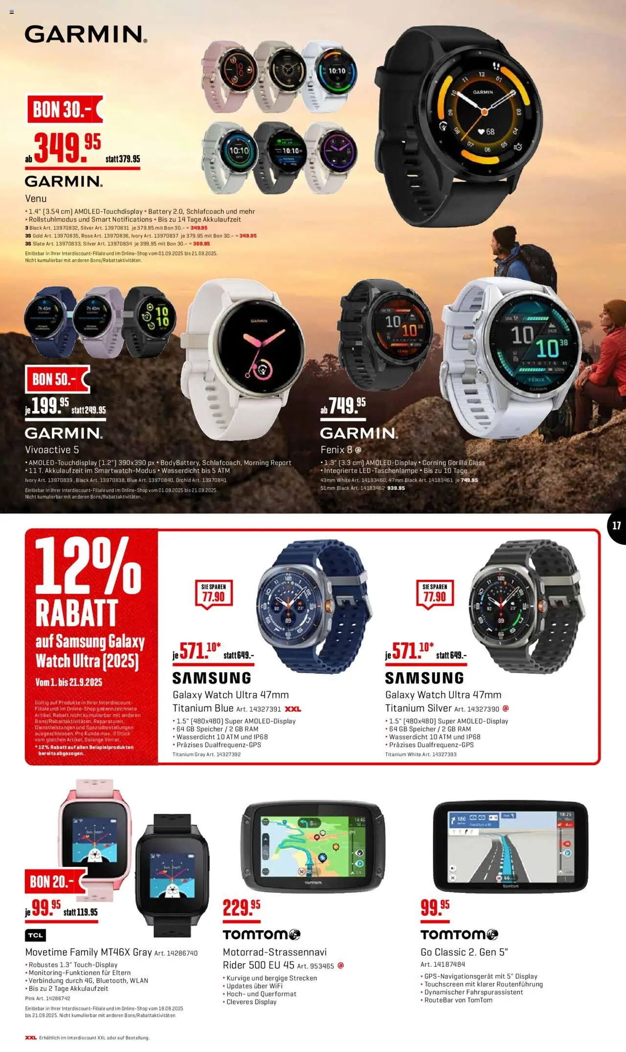 Interdiscount Aktionen Brand Love – gültig ab 08.09.2025 | Seite: 17 | Produkte: Samsung