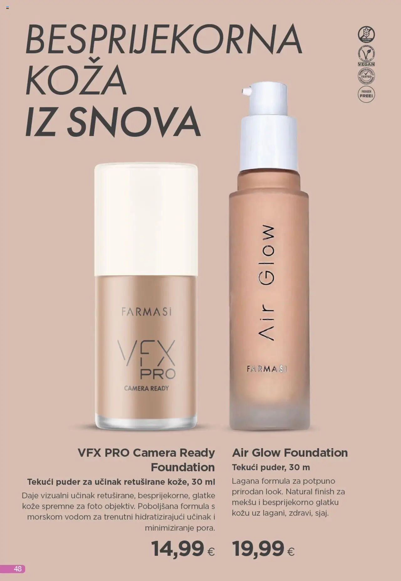 Farmasi katalog | vrijedi od 01.08.2025 | Stranica: 48 | Proizvodi: Puder, Finish