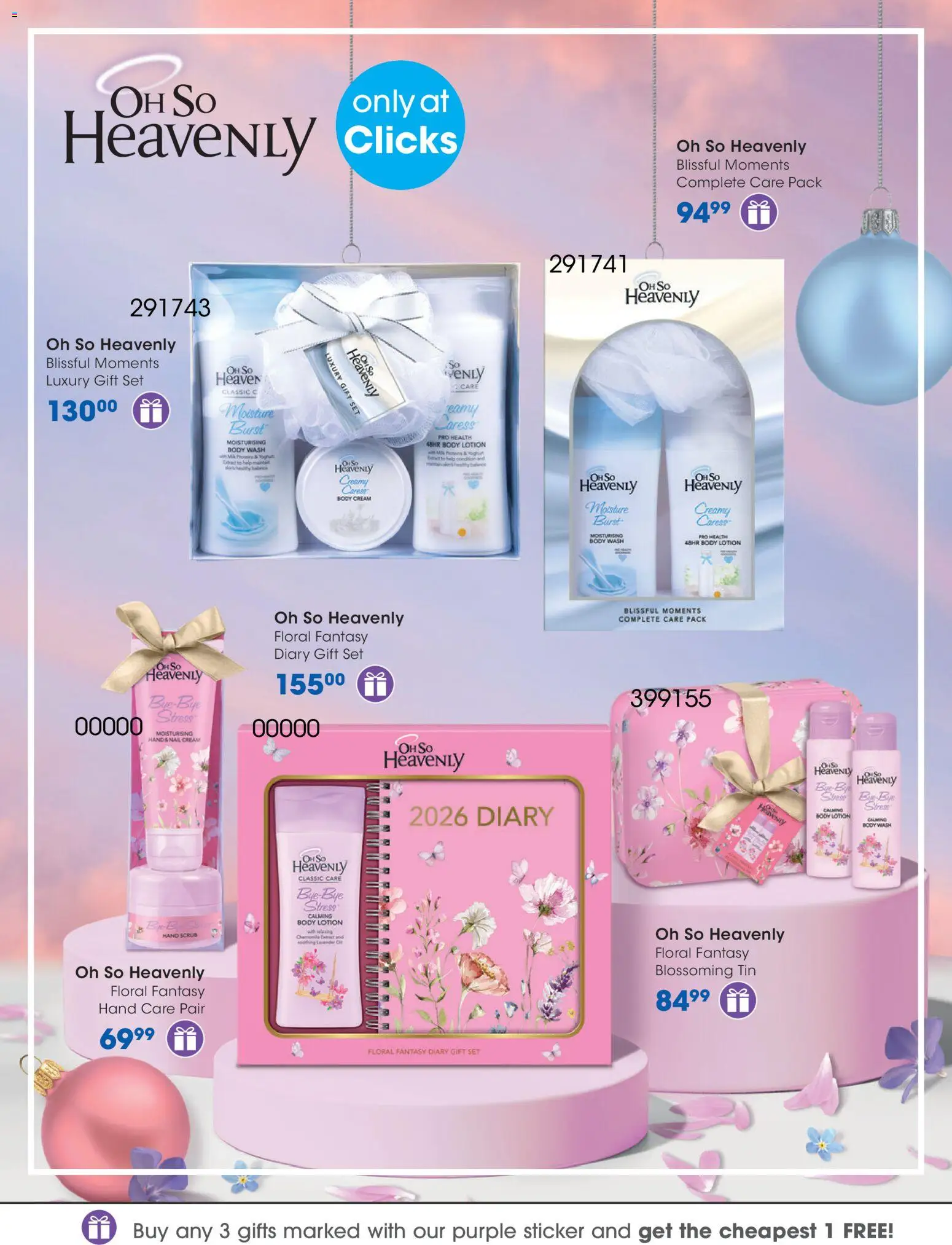 New Clicks catalogue – valid from 28.10.2025 | Page: 52 | Products: Cream, Body cream, Body wash, Scrub