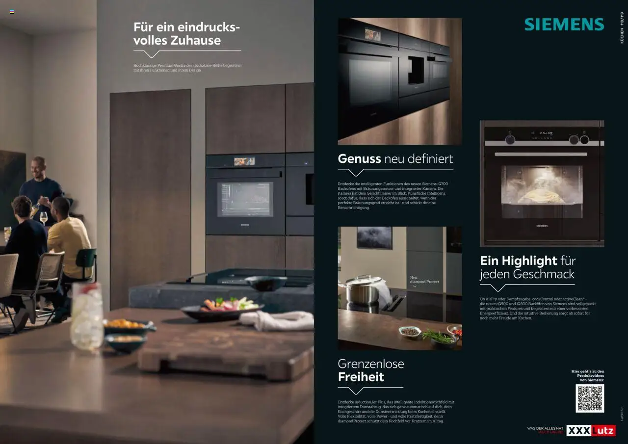 XXXLutz - Die neuen Küchentrends gültig ab 01.08.2025 | Seite: 60 | Produkte: Kamera, Kochfeld