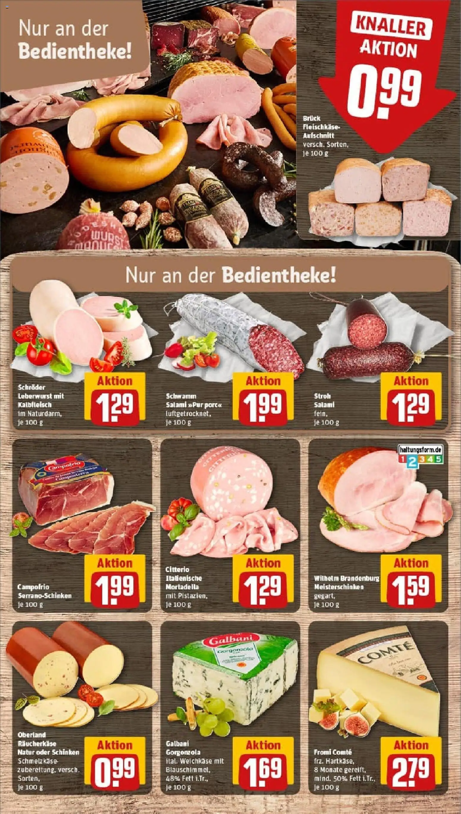 Rewe prospekt Saarbrücken	 – gültig ab 26.10.2025 | Seite: 11 | Produkte: Salami, Schinken