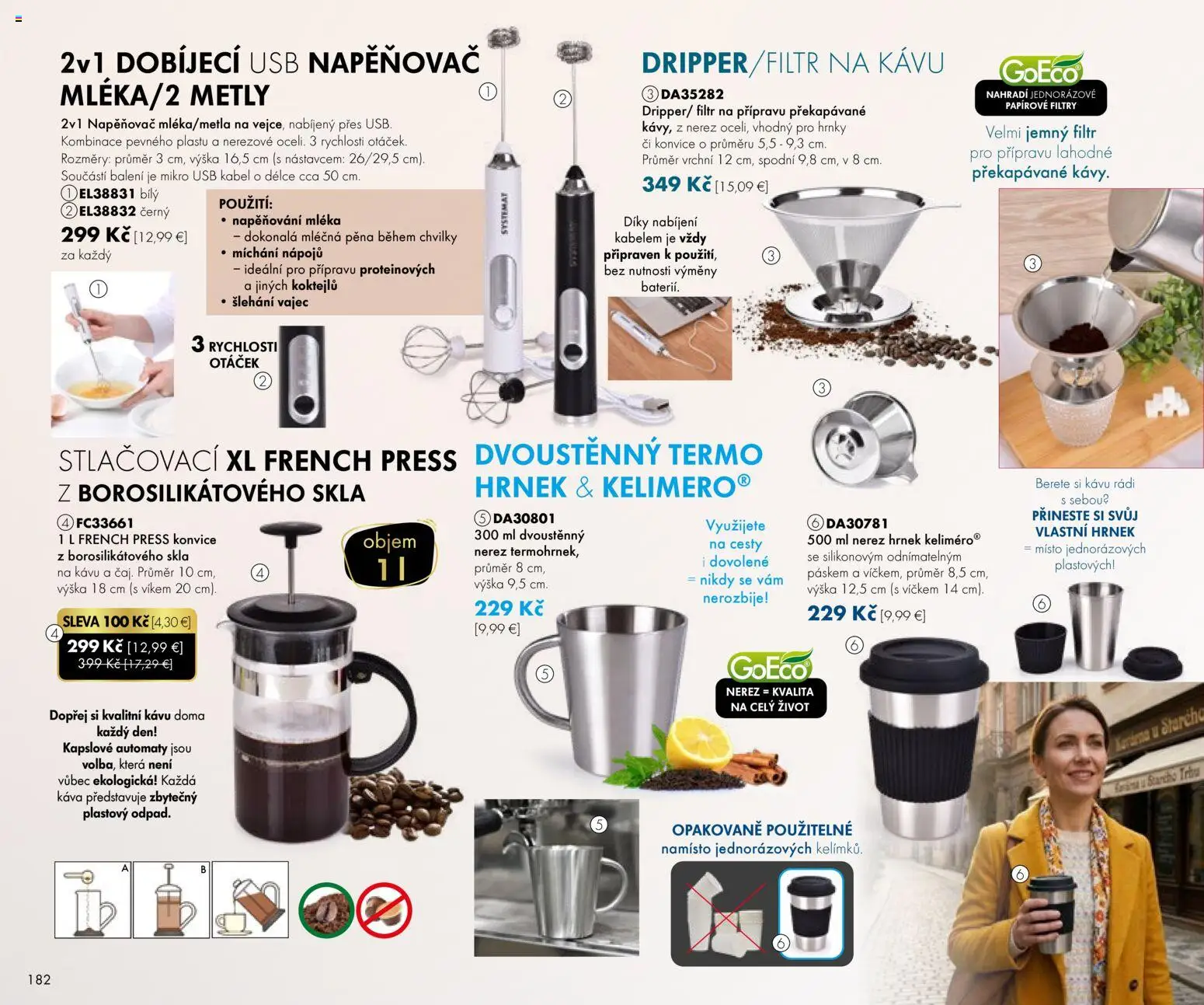 Nové Dedra akcie – leták je platný od 24.04.2026 | Strana: 82 | Produkty: Napeňovač, Káva, Kábel