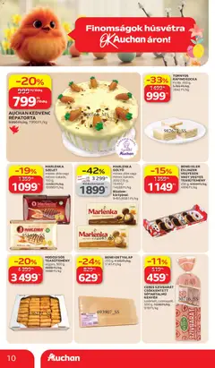 Auchan akciós újság - amely érvényes a következő dátumtól: 26.03.2026 | Oldal: 10