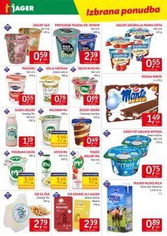 Jager katalog akcije – veljaven od 15.04.2026 | Stran: 5 | Izdelki: Zar, Mileram, Smetana, Skuta