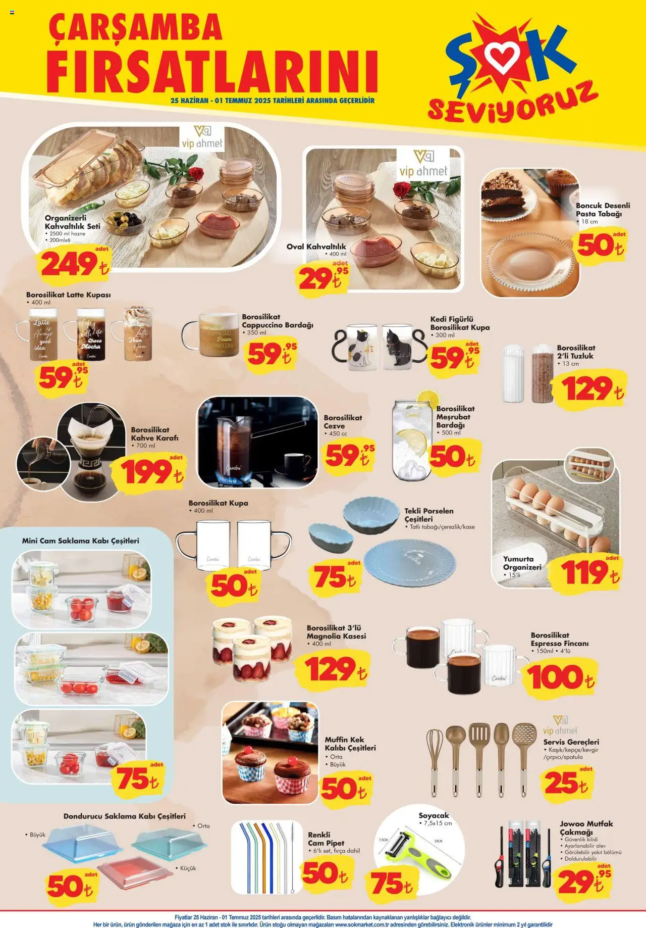 Şok Market Katalog - 25.06.2025 tarihinden itibaren geçerlidir | Sayfa: 4 | Ürünler: Fırça, Yumurta, Kahve, Dondurucu