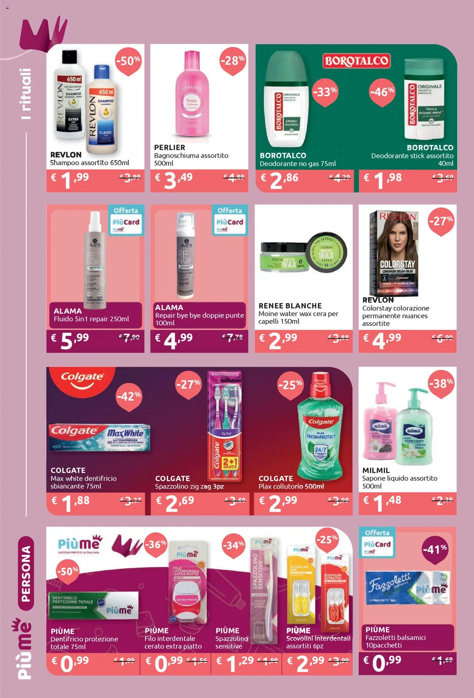 Volantino IperSoap del 30.03.2026 | Pagina: 14 | Prodotti: Bagnoschiuma, Spazzolino, Fazzoletti, Talco