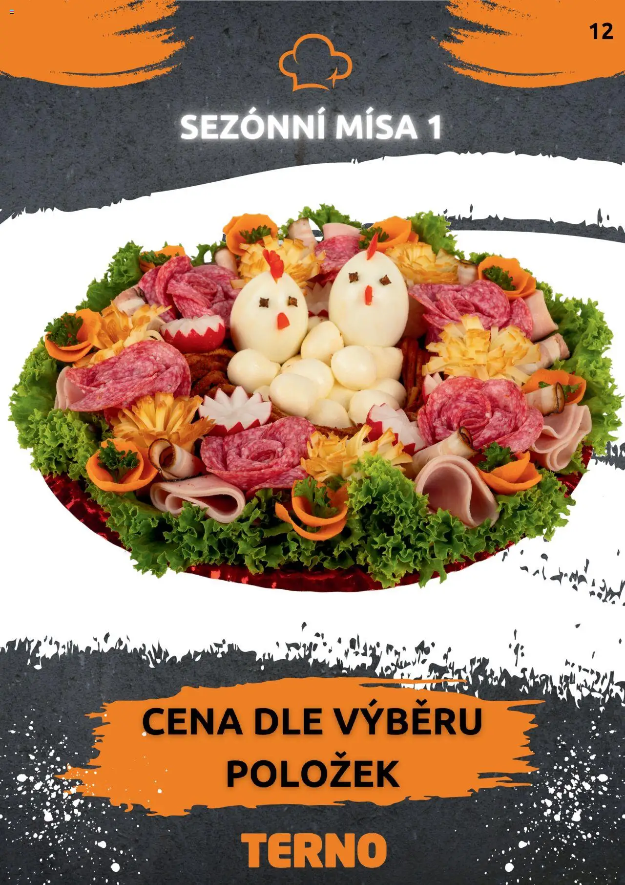 Terno leták - Grill Zlín – Studená kuchyně od 03.07.2025 | Strana: 13