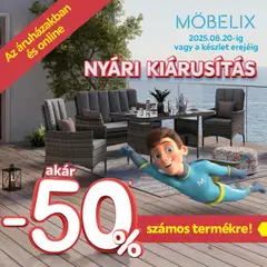 Möbelix Akciós újság - amely érvényes a következő dátumtól: 06.08.2025