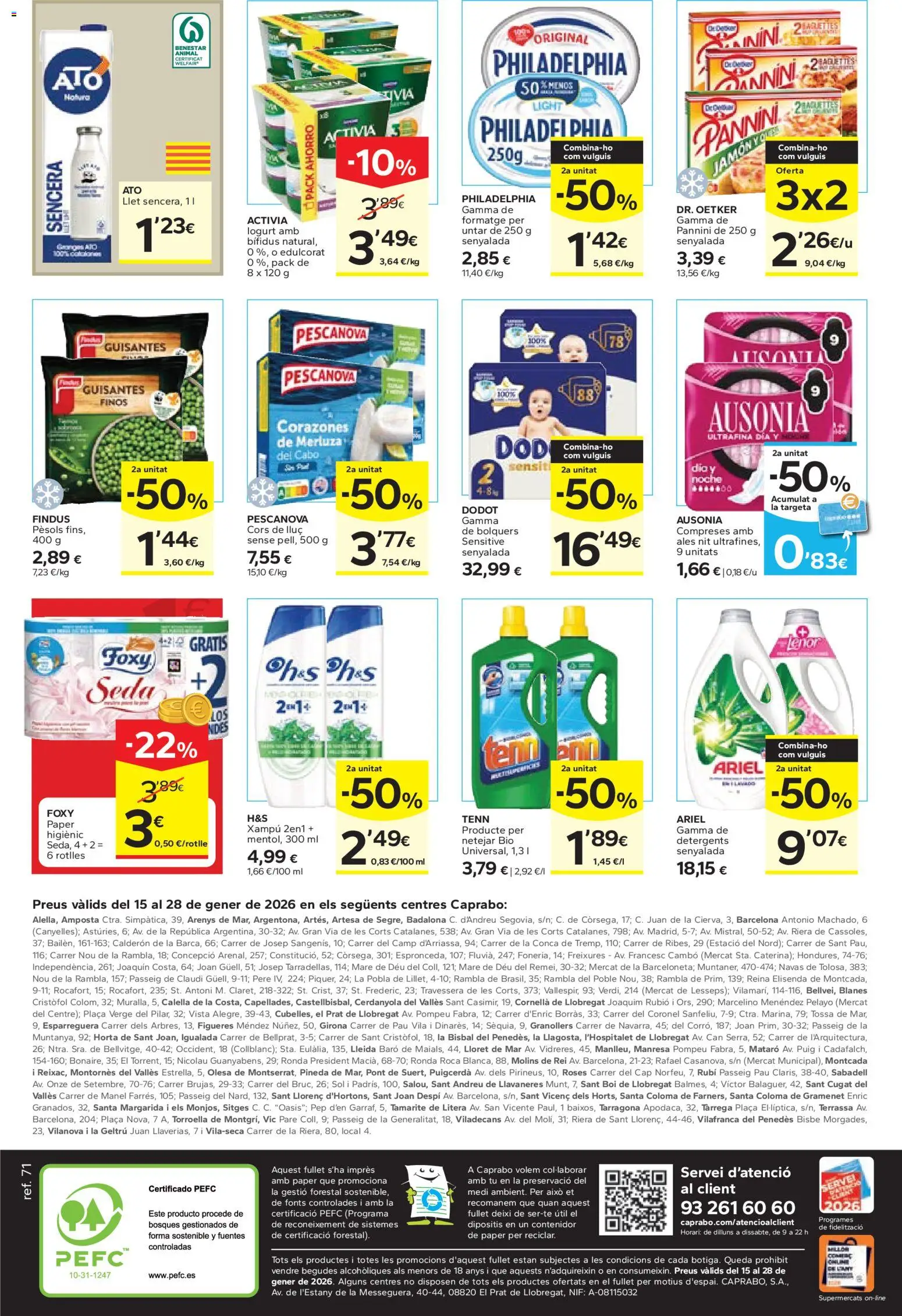 Caprabo folleto │ válido desde el 15.01.2026 | Página: 4 | Productos: Jamón