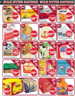 Pick n Pay Eastern Cape - Hyper Bulk Specials │ valid from 24.07.2025 | Page: 3 | Products: Beans, Oil, Tea, Tomato sauce