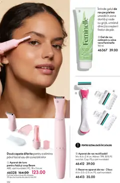 Ofertele Oriflame valabile de la 25.03.2026 | Pagină: 132 | Produse: Gel de ras, Aparat De Ras, Aloe vera, Mâner