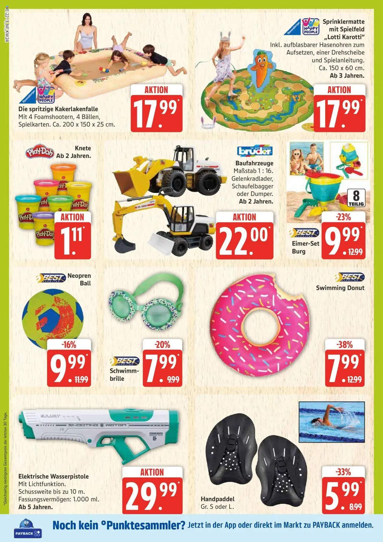 Edeka prospekt Ratzeburg	 - gültig ab dem 08.06.2025 | Seite: 22 | Produkte: Schwimmbrille, Brille