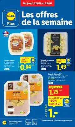 LIDL - Prévisualisation de Girasoli chèvre miel, Pâtes Fraiches, 300 g valide à partir de 22.01.2026 | Page: 10