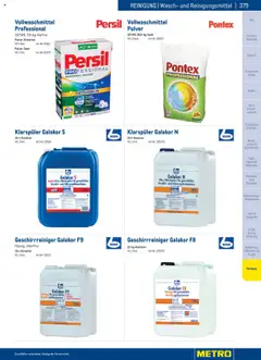 Metro angebote Angebote Gastro Non Food 2025 ab 02.12.2024 gültig | Seite: 379 | Produkte: Klarspüler, Eis