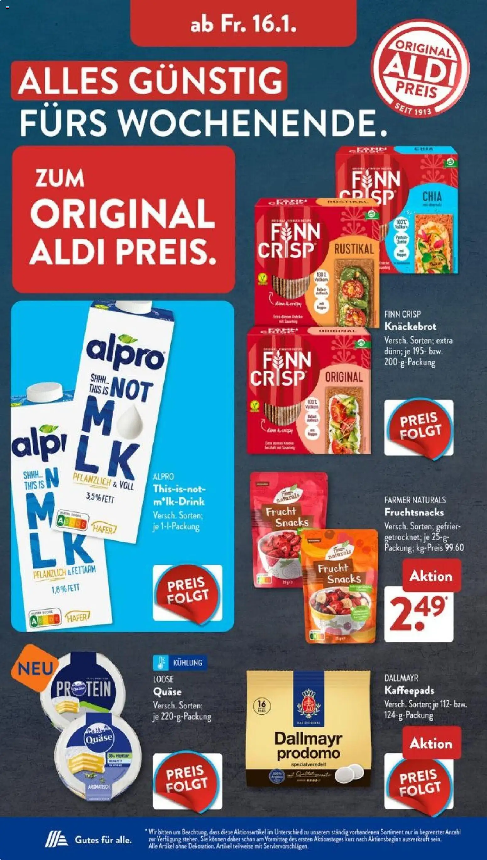 Aldi Süd Prospekt 	 – gültig ab 12.01.2026 | Seite: 12 | Produkte: Kaffeepads, Dallmayr, Alpro, Dallmayr prodomo