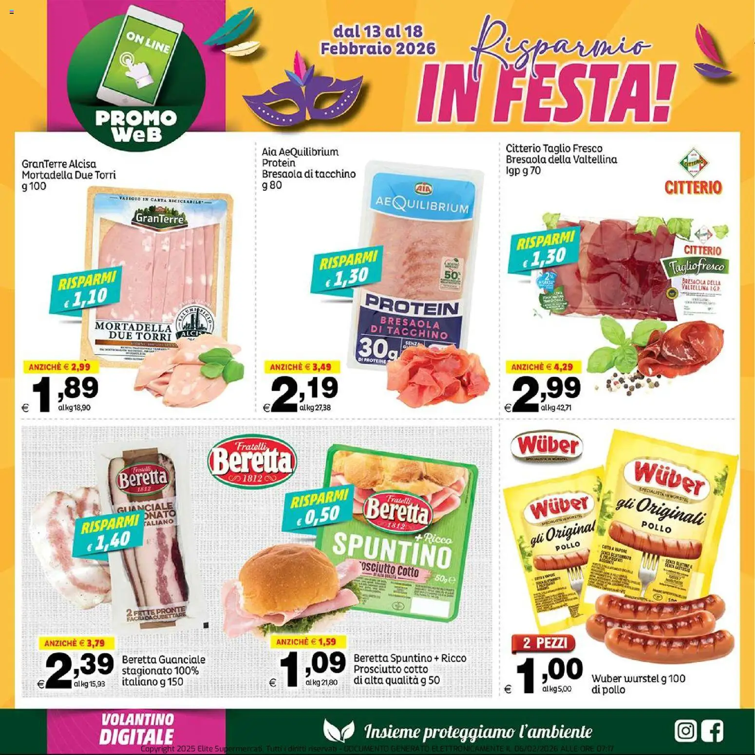 Volantino Elite Supermercati del 13.02.2026 | Pagina: 3