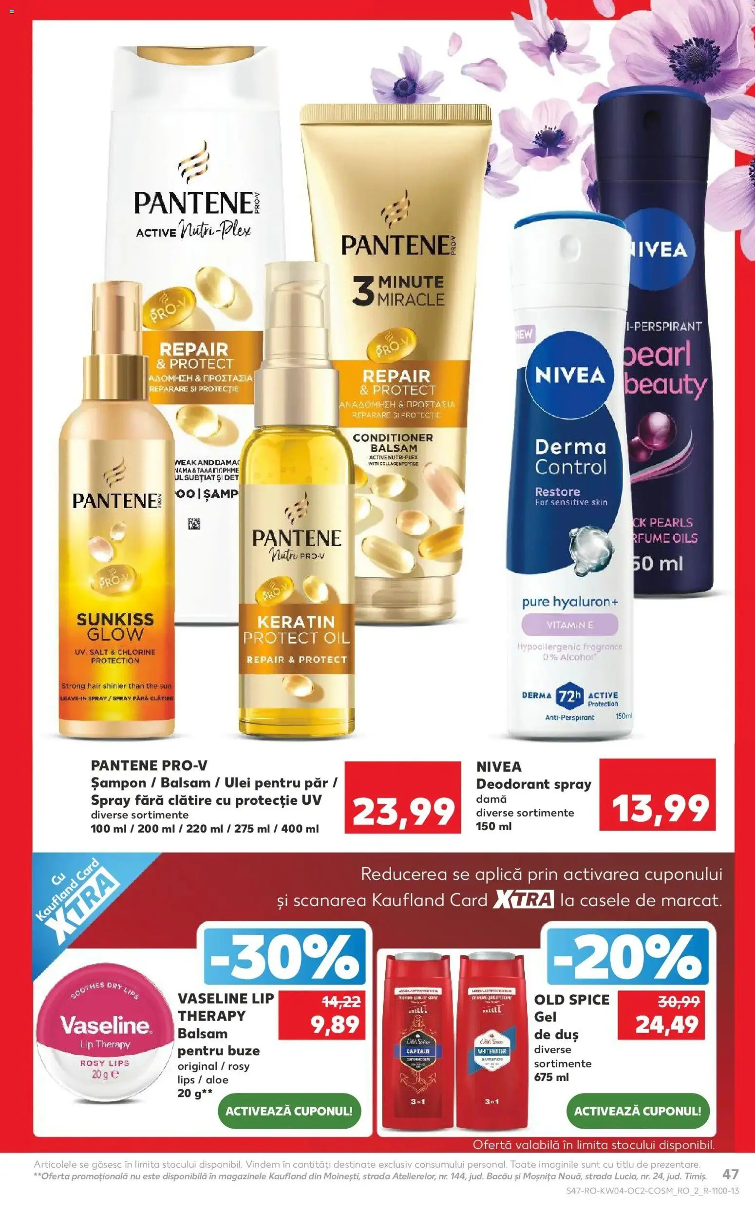 Noul catalog Kaufland – valabil de la 21.01.2026 | Pagină: 47 | Produse: Pară, Duș, Deodorant, Antiperspirant
