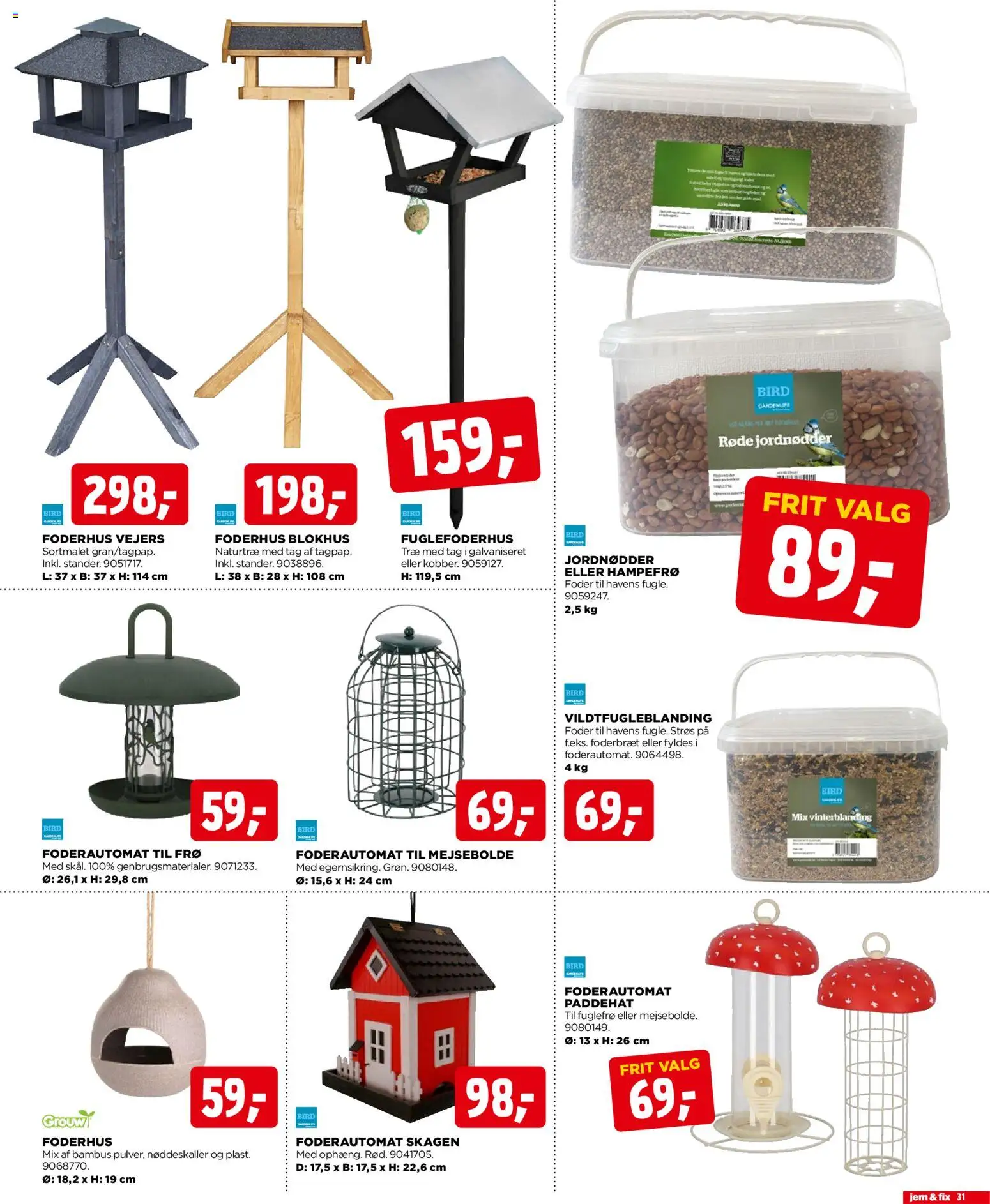 Jem & fix tilbudsavis – gyldig fra 23.11.2025 | Side: 31 | Produkter: Jordnødder