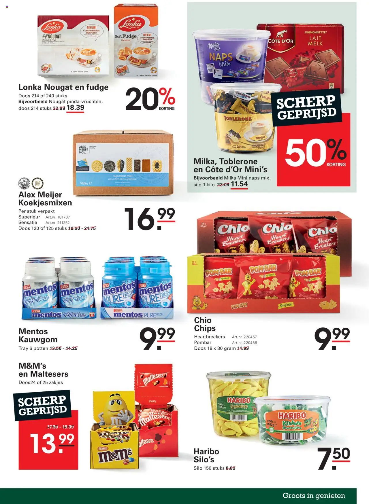 {H1} | Pagina: 55 | Producten: Melk, Chips, Kauwgom, Fruit