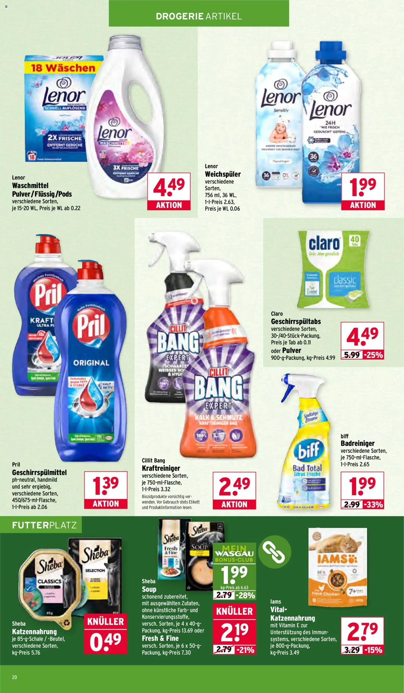 Wasgau Prospekt 	 – gültig ab 09.02.2026 | Seite: 20