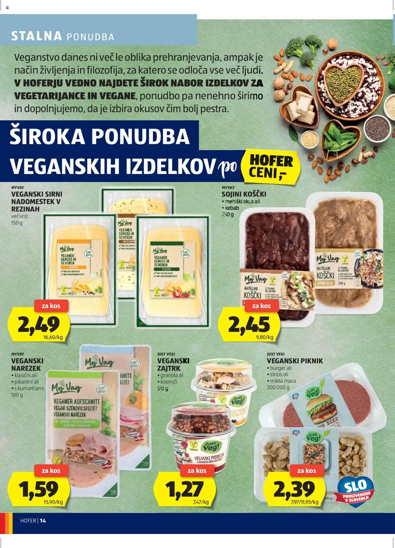 Hofer SI katalog | vrijedi od 21.08.2025 | Stranica: 14 | Proizvodi: Nabor