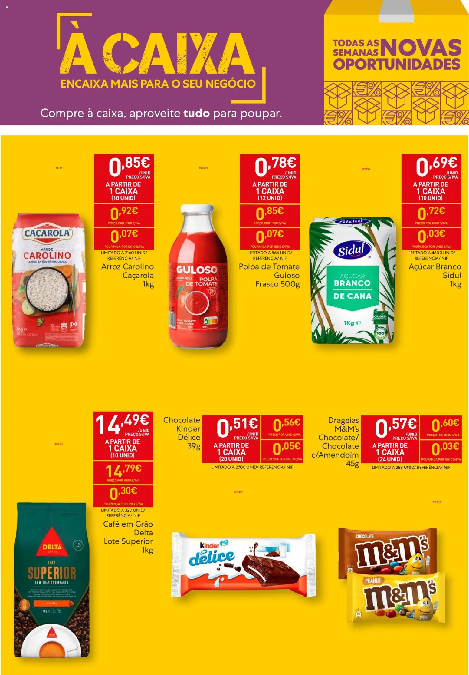 Recheio folheto │ válido de 27.01.2026 | Página: 2 | Produtos: Caixa, Café, Arroz, Açúcar