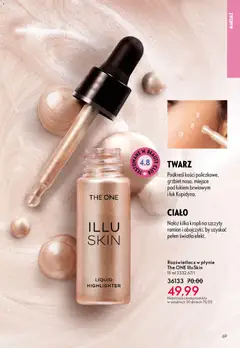 Pogląd oferty "Oriflame Katalog 7 2026" - ważna od 06.05.2026 | Strona: 69 | Produkty: Makijaż, Rozświetlacz, Grzbiet