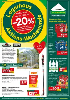 Lagerhaus Wochen Angebote - Weyer, Innsbruck, Böheimkirchen ab 01.02.2026 gültig