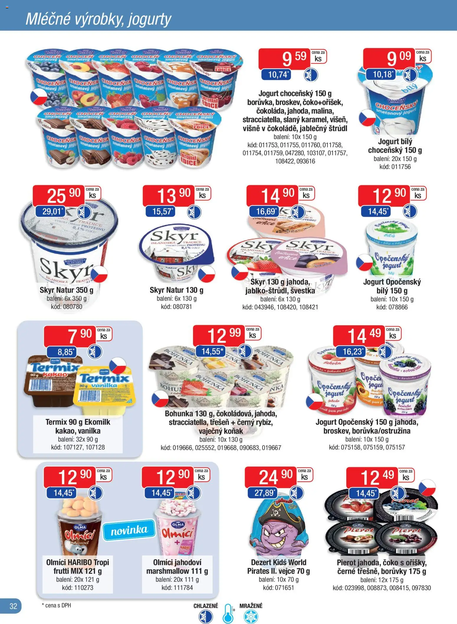 Astur & Qanto leták - Velkoobchod fresh 12/2025 od 01.12.2025 | Strana: 32 | Produkty: Marshmallow, Jogurt, Čokoláda, Haribo