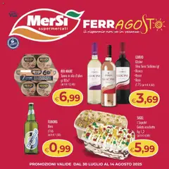 Anteprima del volantino Volantino MerSi Supermercati	 valido a partire dal 30.07.2025
