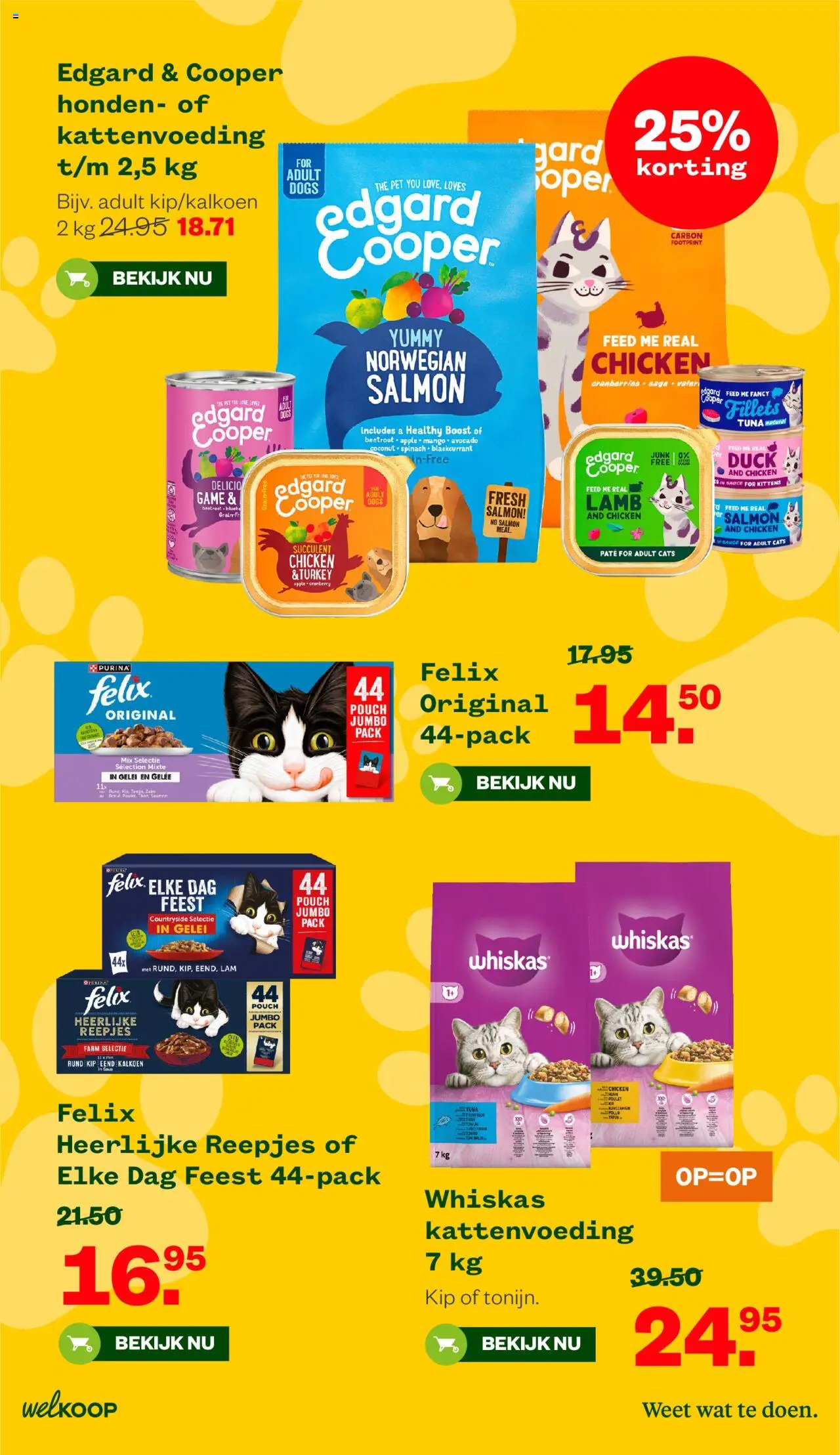  | Pagina: 9 | Producten: Whey, Pet, Boost, Kip