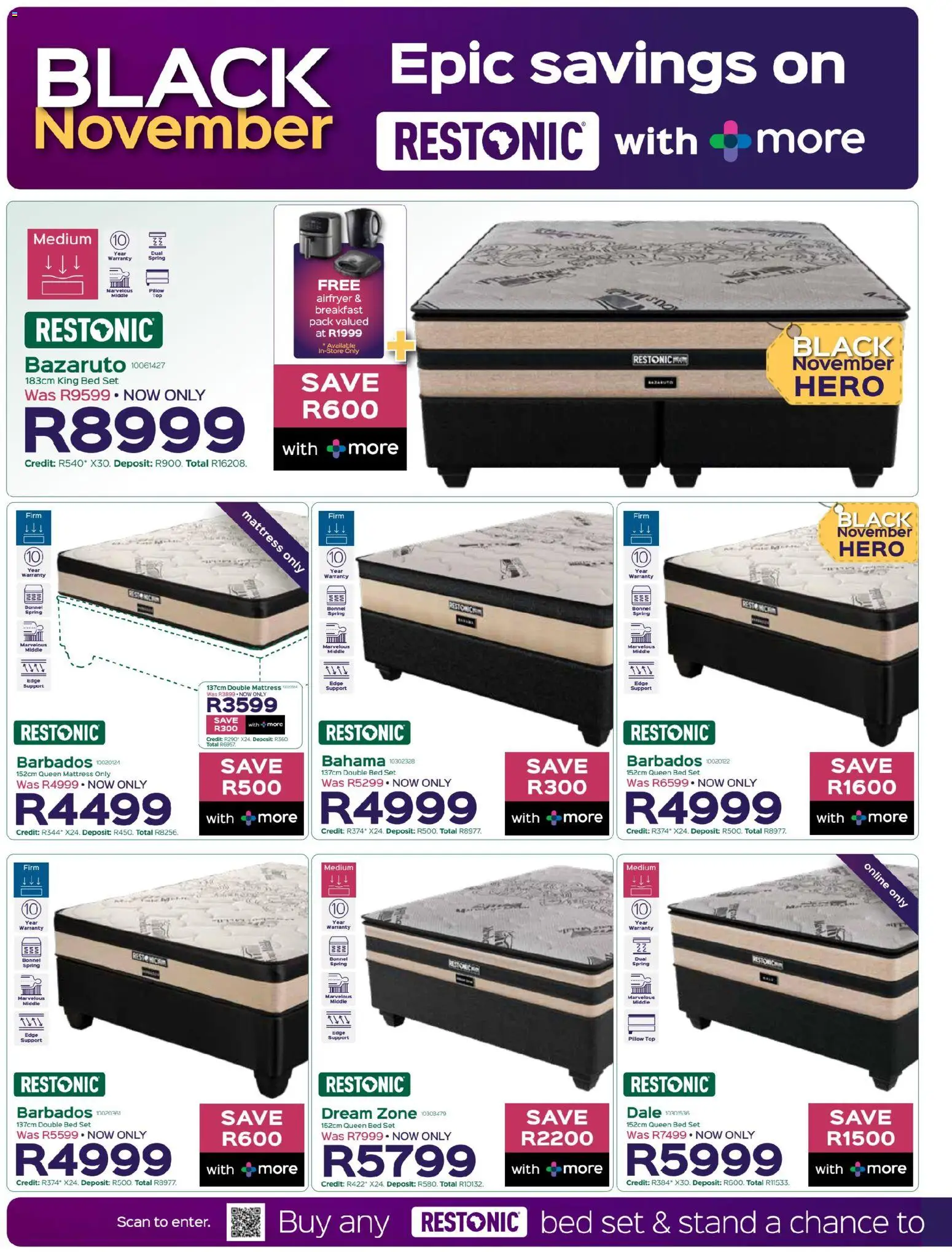 New Sleepmasters catalogue – valid from 10.11.2025 | Page: 4 | Products: Double bed, Queen bed, King bed, Bed