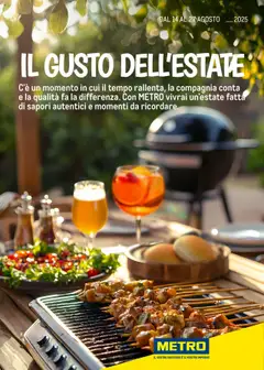 Anteprima del volantino Metro Gusto-Estate catalogo valido a partire dal 14.07.2025