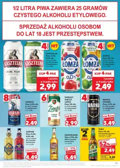 Kaufland gazetka od 31.07.2025 | Strona: 45 | Produkty: Cytryna, Limonka, Radio, Leżak