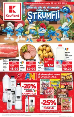 Ofertele Kaufland valabile de la 22.10.2025