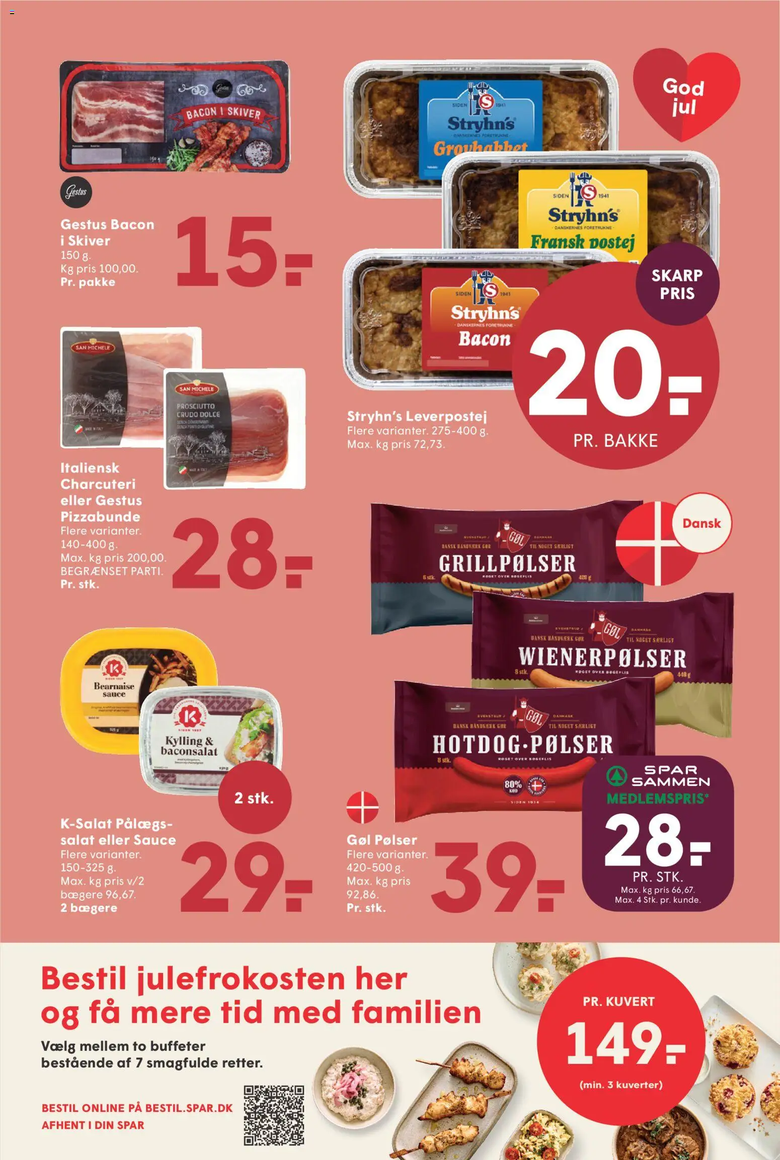 Spar tilbudsavis – gyldig fra 14.11.2025 | Side: 11 | Produkter: Leverpostej, Is, Aparelho de barbear, Bacon