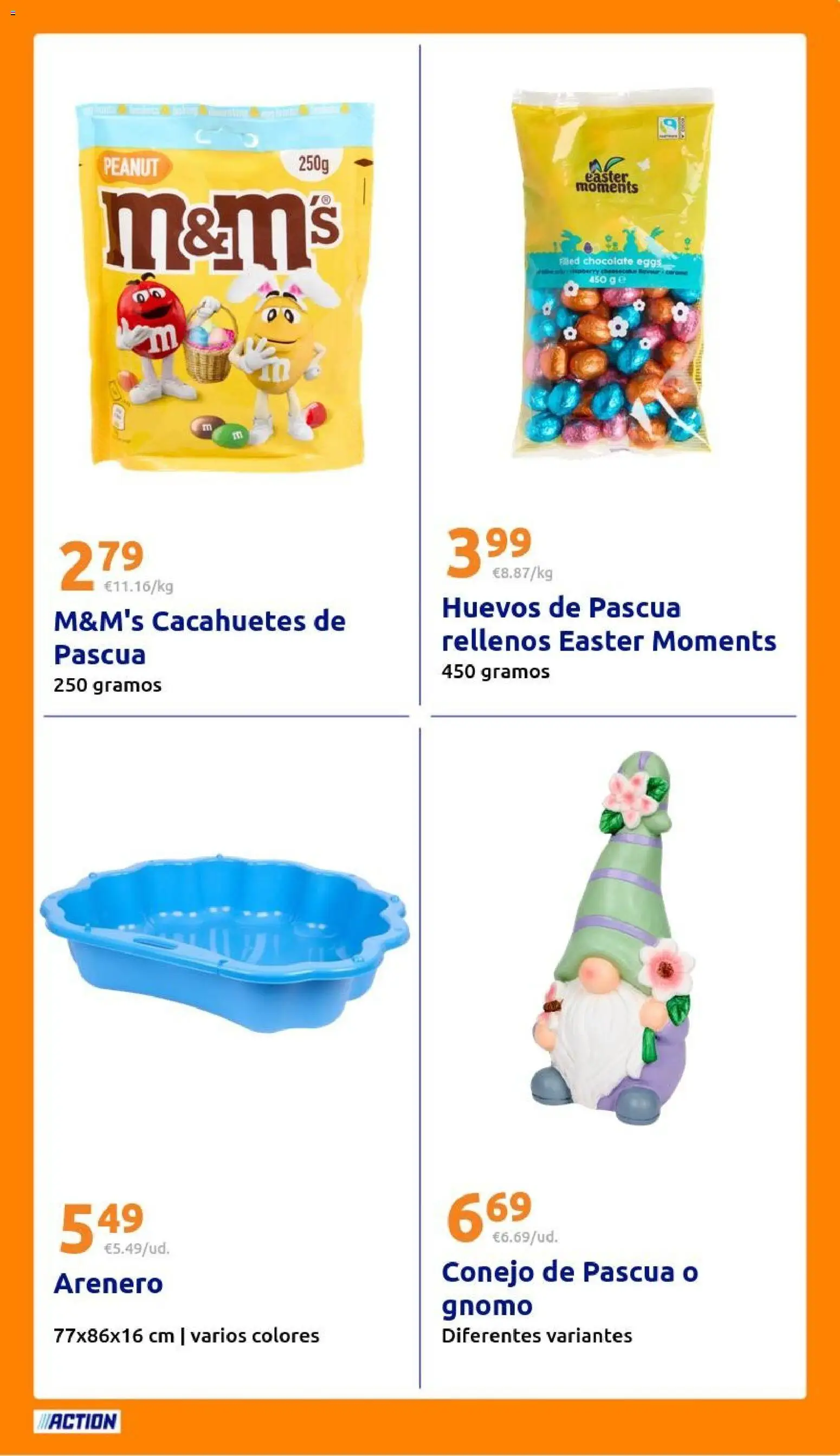 Action folleto │ válido desde el 08.04.2026 | Página: 27 | Productos: Huevos, Chocolate