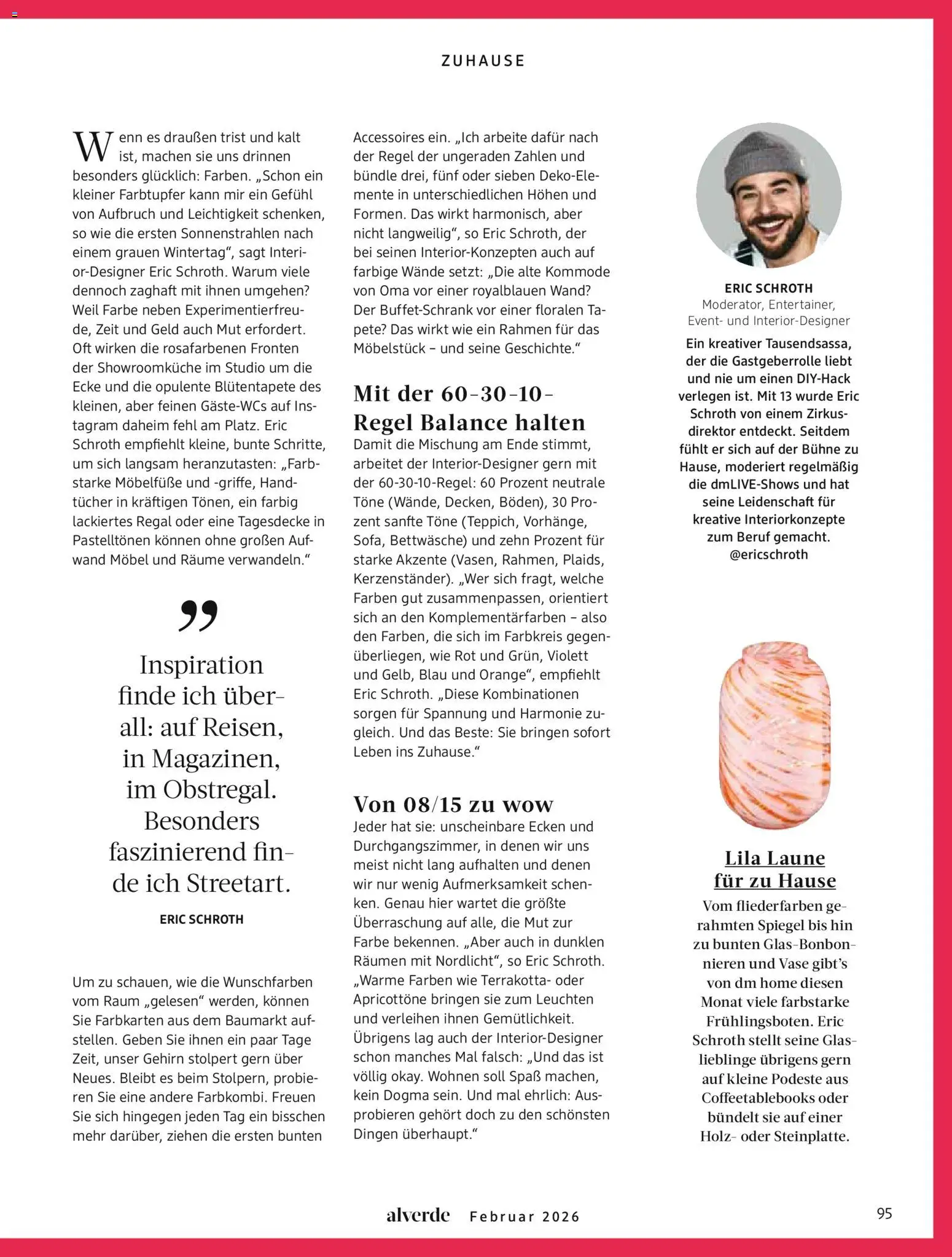 dm drogerie Prospekt 	 – gültig ab 01.02.2026 | Seite: 95 | Produkte: Kommode, Regal, Bettwäsche, Vase