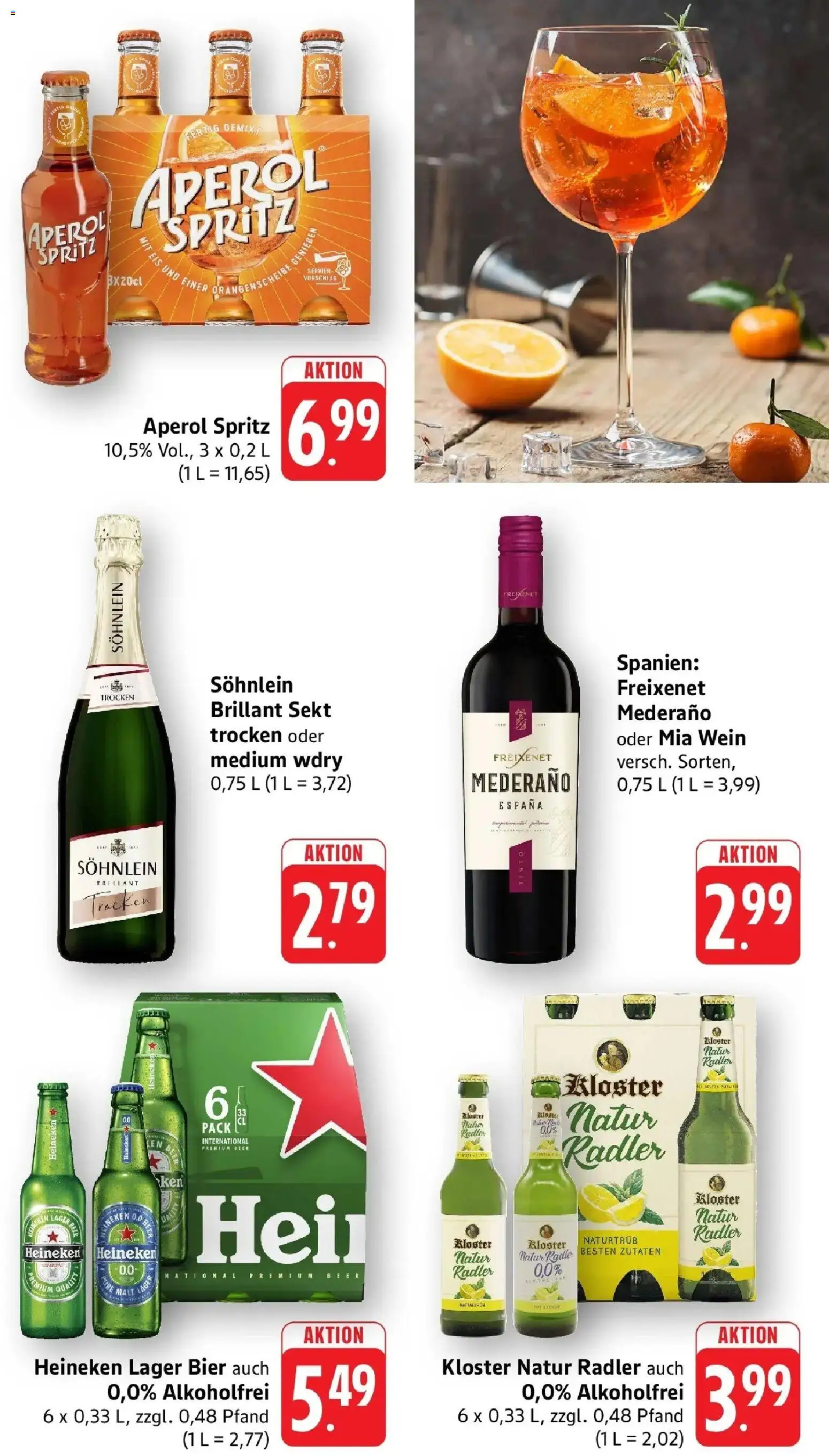 Angebote – gültig ab 20.04.2026 | Seite: 8 | Produkte: Freixenet, Sekt, Freixenet mederano, Radler