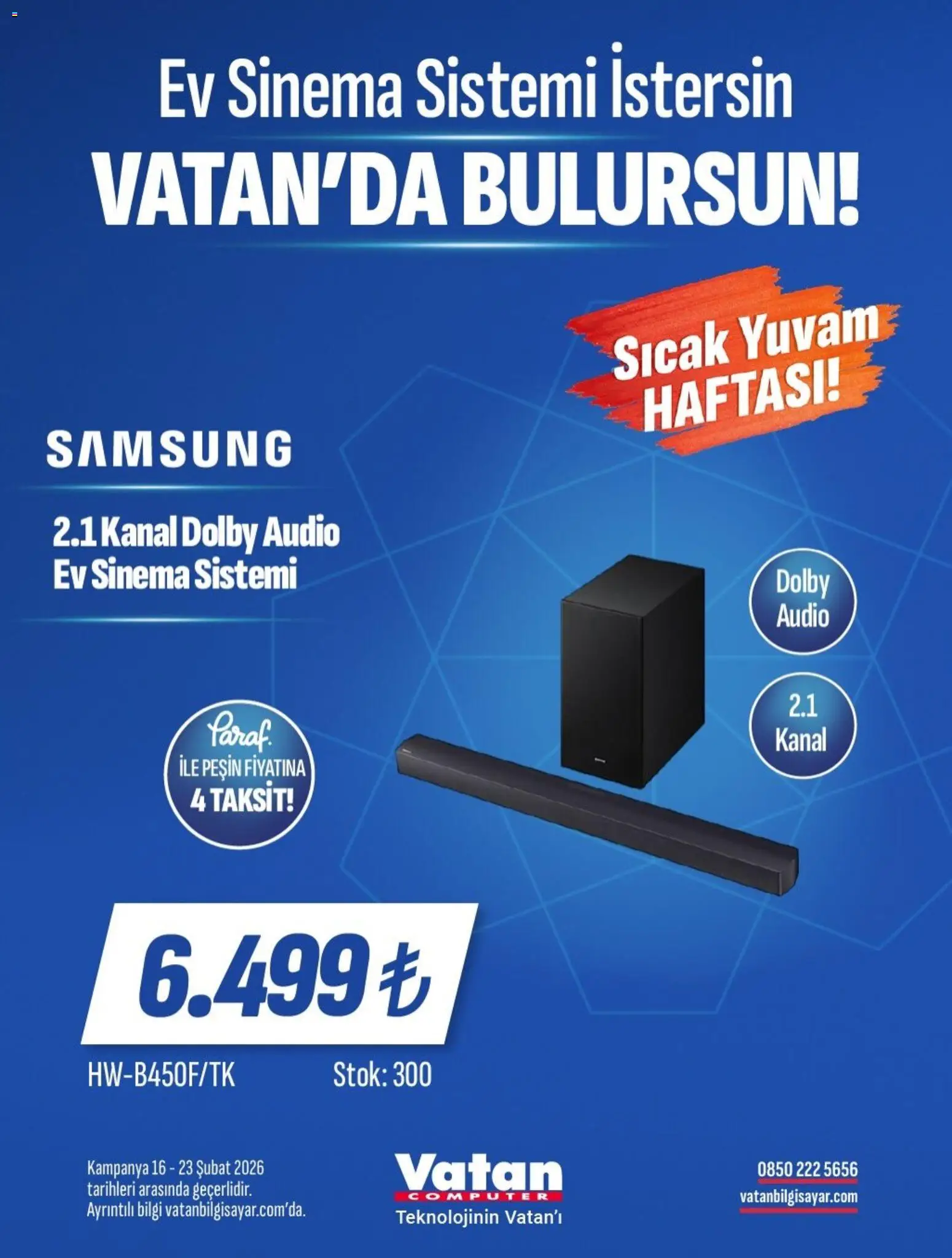 Vatan Bilgisayar İndirim - 16.02.2026 tarihinden itibaren geçerlidir | Sayfa: 13