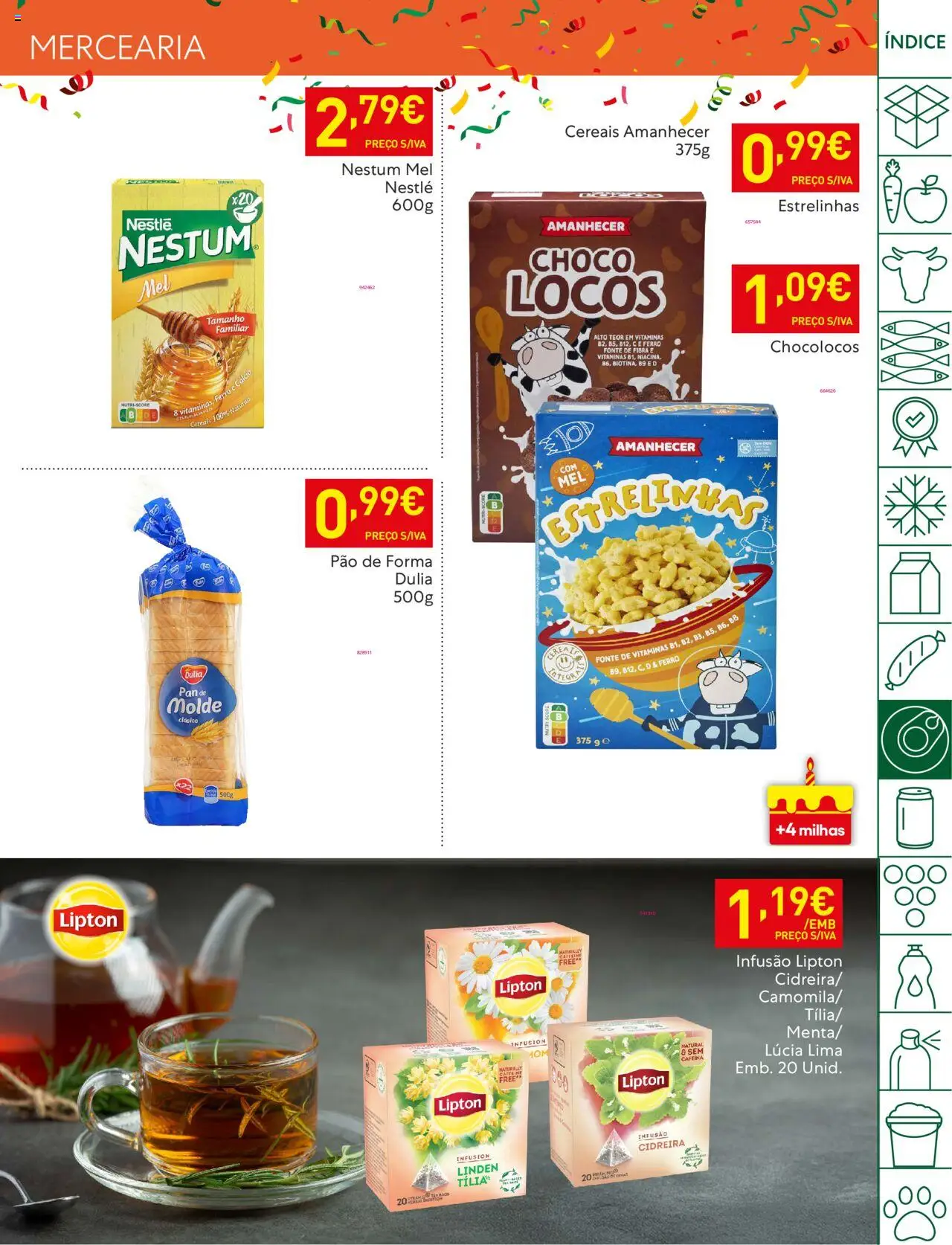 Recheio folheto │ válido de 14.10.2025 | Página: 29 | Produtos: Pão de forma, Ferro, Cálcio, Nestlé